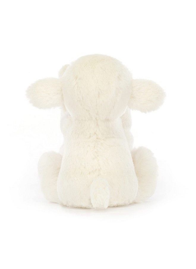 Jellycat Bashful Lamb Baby Stuffed Animal Security Blanket  - Image 5
