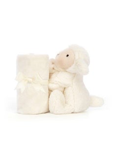 Jellycat Bashful Lamb Baby Stuffed Animal Security Blanket  - Image 4