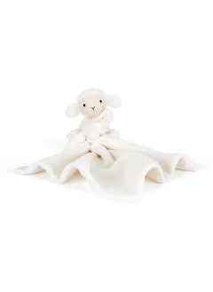 Jellycat Bashful Lamb Baby Stuffed Animal Security Blanket  - Image 2