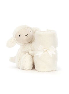 Jellycat Bashful Lamb Baby Stuffed Animal Security Blanket  - Image 3