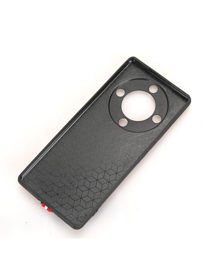 اس-توب جراب خلفي من الجلد لهاتف Honor X9A / X40 / Magic5 Lite مع سوار معصم - Image 4