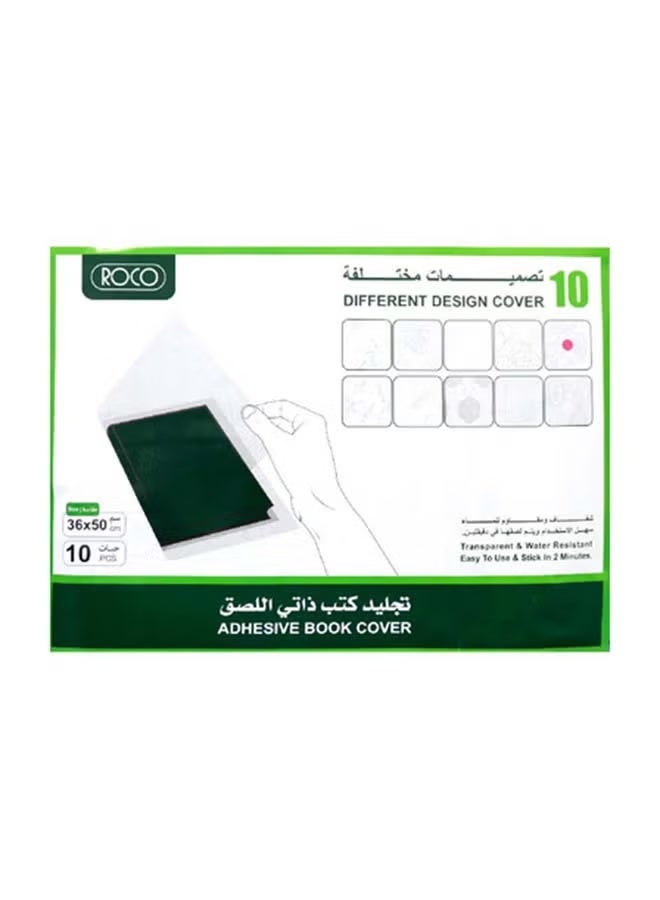 ROCO Sheet Book Cover 36x50 10 pcs textured