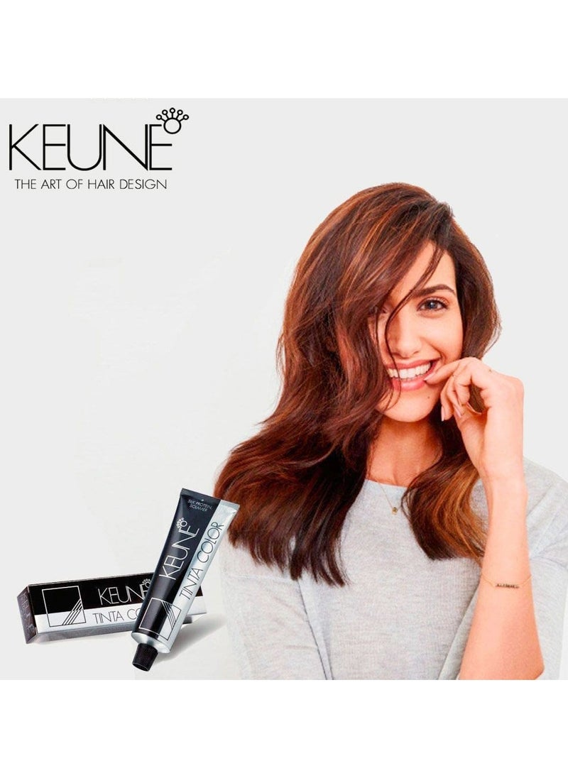 Keune - Tinta Silk Protein Hair Color Medium Brown No.04 60ml - Image 1
