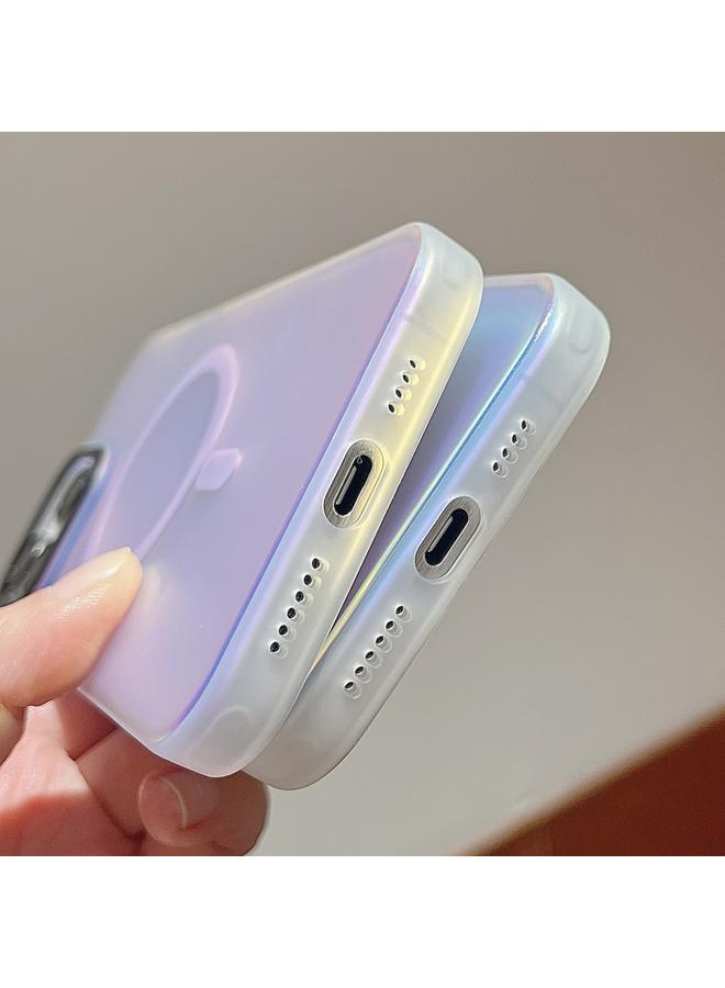 اس-توب جراب لهاتف iPhone 15 Pro Max مع إطار معدني ليزري لحماية العدسات، جراب هاتف MagSafe - Image 5