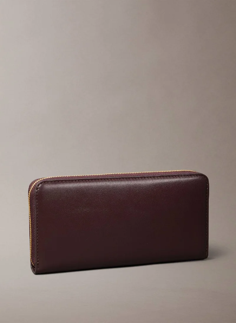 CALVIN KLEIN Leather Large Zip Wallet