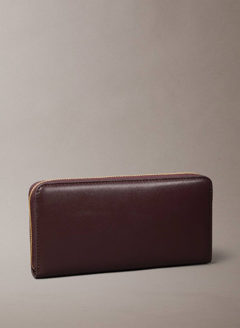 CALVIN KLEIN Leather Large Zip Wallet - Image 2