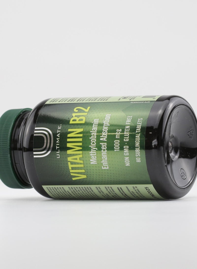 Ultimate Vitamin B12 80 tablets - Image 5