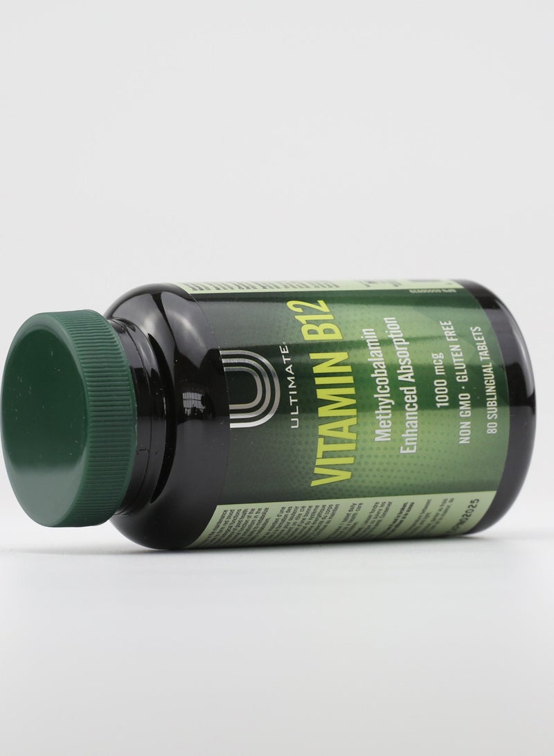 Ultimate Vitamin B12 80 tablets - Image 4