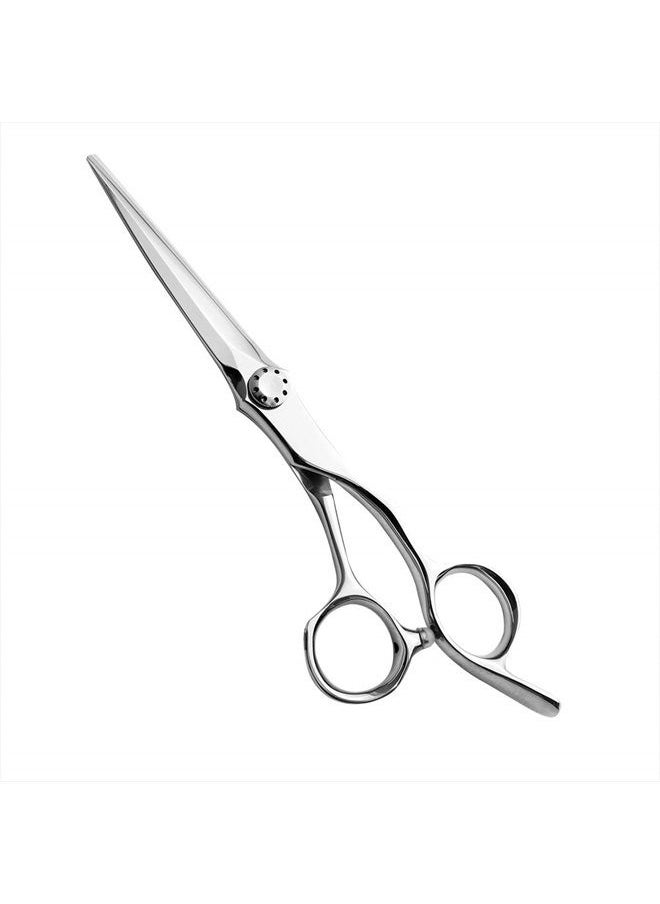 Nelannxi - AOLANDUO 6 Inch Sword Blade Hair Scissors/Barber Scissors-High End Japanese AICHI Steel Handmade Hair Cutting Shears with Offset Handle for Salon Stylists Beauticians & Hairdresser - Image 1