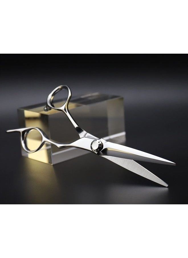 Nelannxi - AOLANDUO 6 Inch Sword Blade Hair Scissors/Barber Scissors-High End Japanese AICHI Steel Handmade Hair Cutting Shears with Offset Handle for Salon Stylists Beauticians & Hairdresser - Image 1