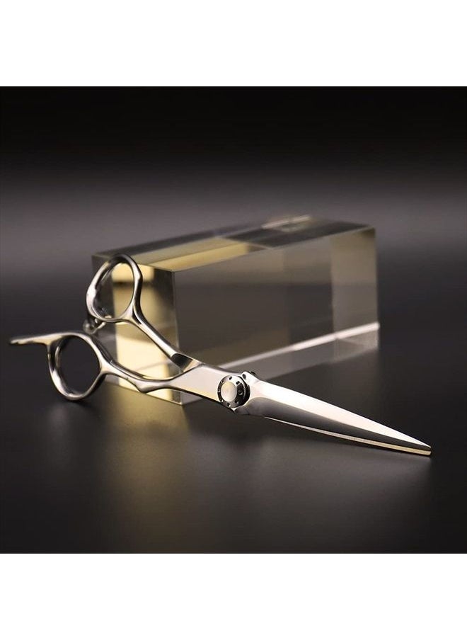 Nelannxi - AOLANDUO 6 Inch Sword Blade Hair Scissors/Barber Scissors-High End Japanese AICHI Steel Handmade Hair Cutting Shears with Offset Handle for Salon Stylists Beauticians & Hairdresser - Image 1
