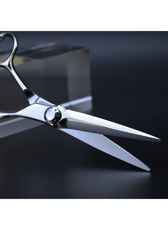 Nelannxi - AOLANDUO 6 Inch Sword Blade Hair Scissors/Barber Scissors-High End Japanese AICHI Steel Handmade Hair Cutting Shears with Offset Handle for Salon Stylists Beauticians & Hairdresser - Image 1