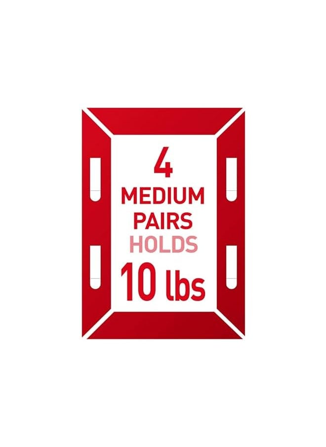 3M 3M Command Picture Hanging Strips, Medium, White, Holds Up To 12 Lbs., 16-Pairs (32-Strips), Easy To Open Packaging  - Image 2