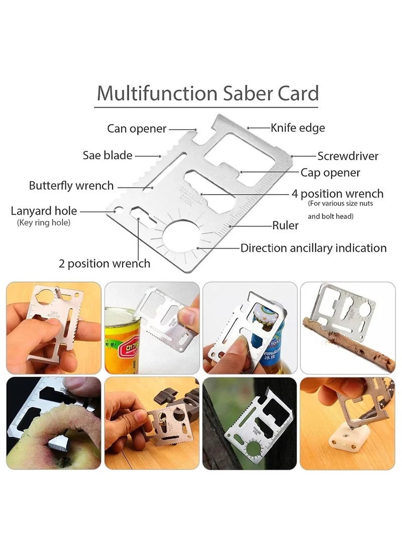 BlueFire Complete Survival & First Aid Kit with Tactical Tools and Carry Bag – Professional Emergency Gear for Camping, Hiking, Travel & Outdoor Adventures – Ideal Gift for Men, Dad, Husband & Explorers - Image 3