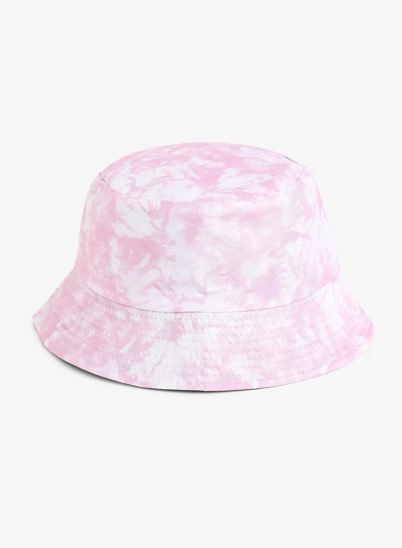 Haute Sauce  Pink Tie-Dye Bucket Hat for Men | Best Price UAE