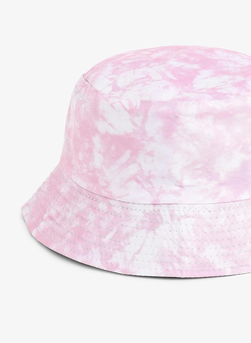 Haute Sauce  Pink Tie-Dye Bucket Hat for Men | Best Price UAE