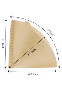 MIBRU Coffee v60 Paper Filter Brown v01 100pcs  - Image 5
