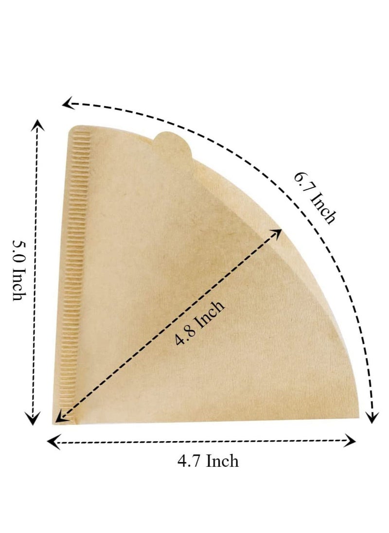 MIBRU Coffee v60 Paper Filter Brown v01 100pcs  - Image 5