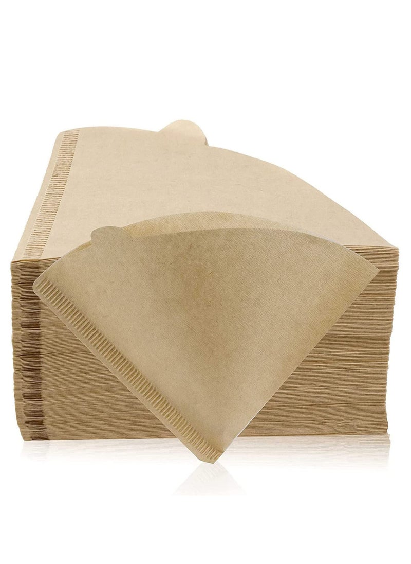 MIBRU Coffee v60 Paper Filter Brown v01 100pcs  - Image 1