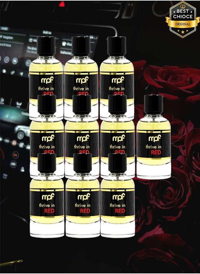 mpf - 10 Pieces Thrive In Red Perfume 100ml EDP - Image 1