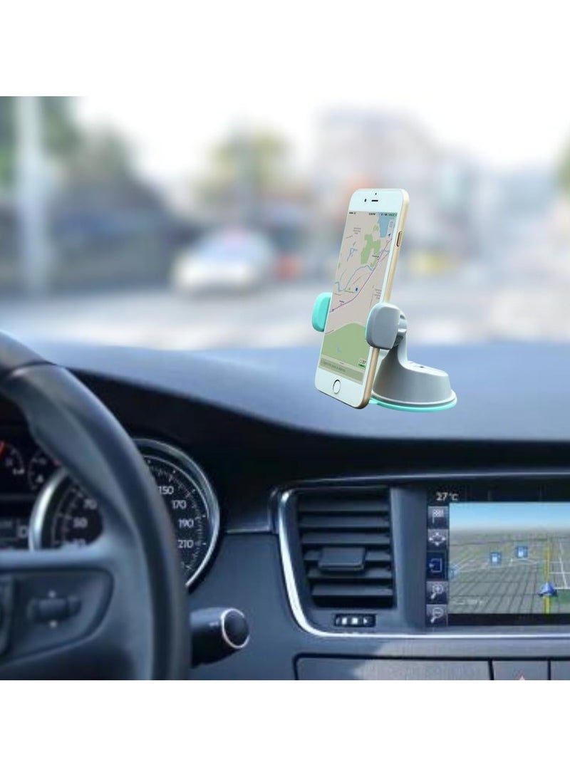 Bills Car Phone Holder, 360° Rotatable Mobile Phone Holder for Car, Adjustable GPS Mount Stand Cell Phone Holder, Flexible Phone Holder Car Compatible with iPhone14 Pro Max, Samsung and All Phones - Image 4