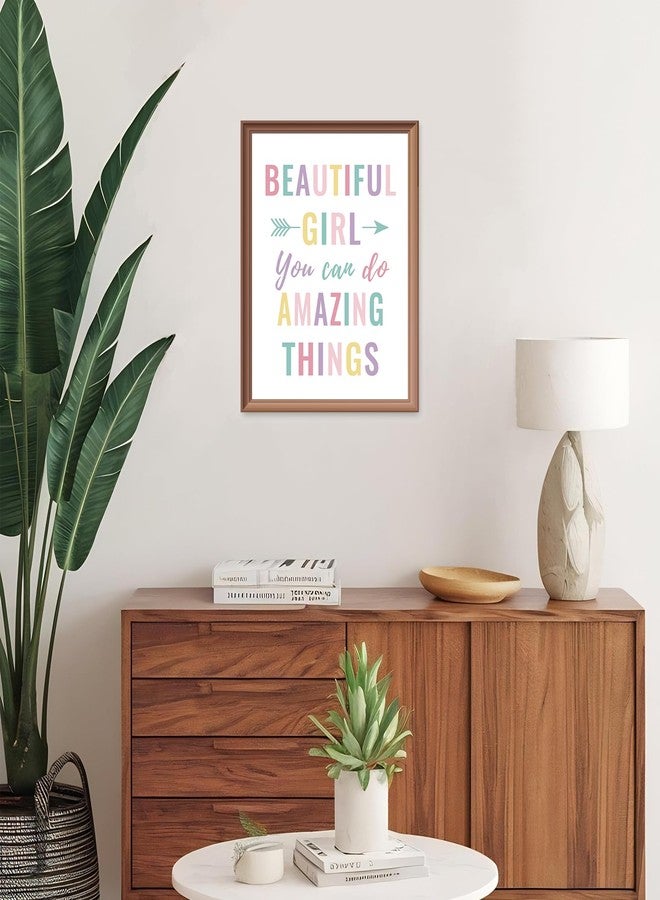 LARTSFRO Boho Pastel Rainbow Sunshine Inspirational Nursery Wall Art Prints Set of 4, Baby Girl Room Decor, Positive Affirmations Artwork Posters Wall Decor for Girls Nursery Room, 8x10 Unframed - Image 5