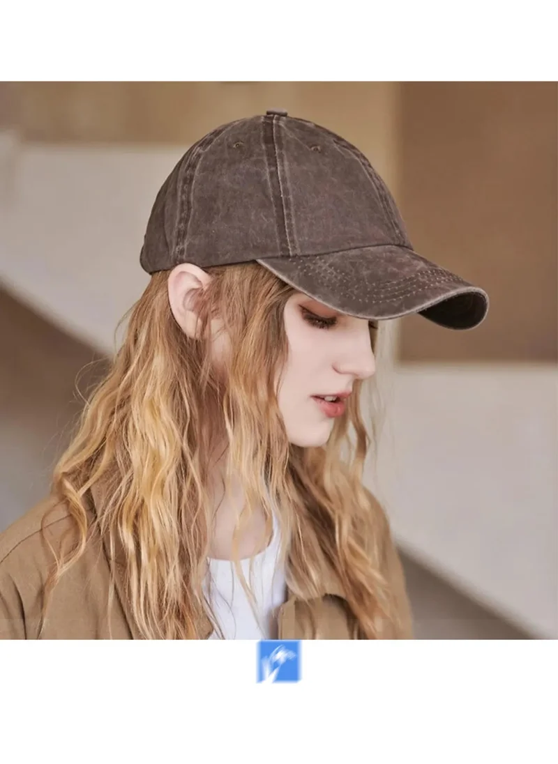 Kardelen Butik Denizli Plain Denim Dad Hat Unisex Cotton 58-59 cm