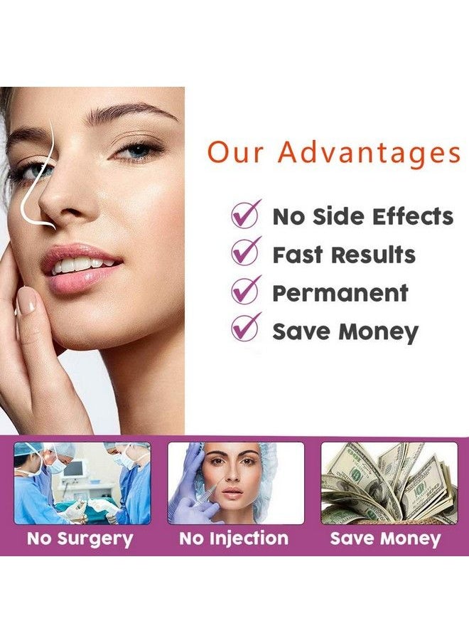 Lenlorry - Nose Shaper Clip Nose Lifter Nose Beauty Up Lifting Tool Soft Safety Silicone Rhinoplasty Nose Bridge Straightener Corrector Slimming Device For Wide Crooked Nose Women - Image 1