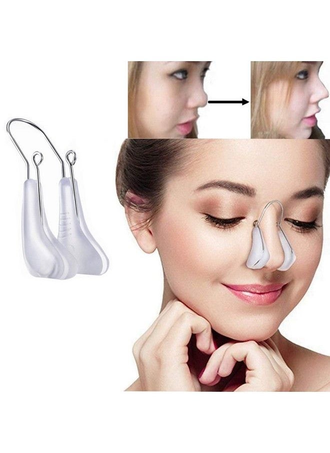 Lenlorry - Nose Shaper Clip Nose Lifter Nose Beauty Up Lifting Tool Soft Safety Silicone Rhinoplasty Nose Bridge Straightener Corrector Slimming Device For Wide Crooked Nose Women - Image 1
