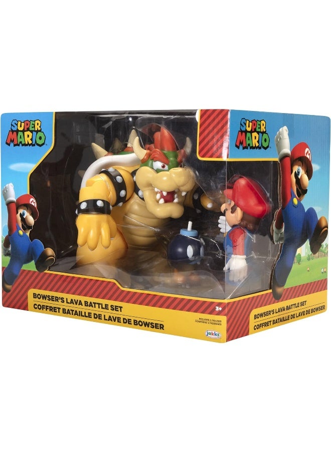 Super Mario Nintendo Super Mario Bowser Vs Super Mario Special Set  - Image 4