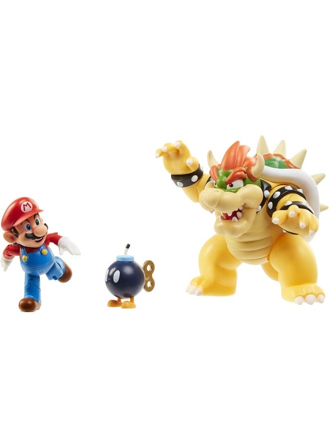 Super Mario Nintendo Super Mario Bowser Vs Super Mario Special Set  - Image 1