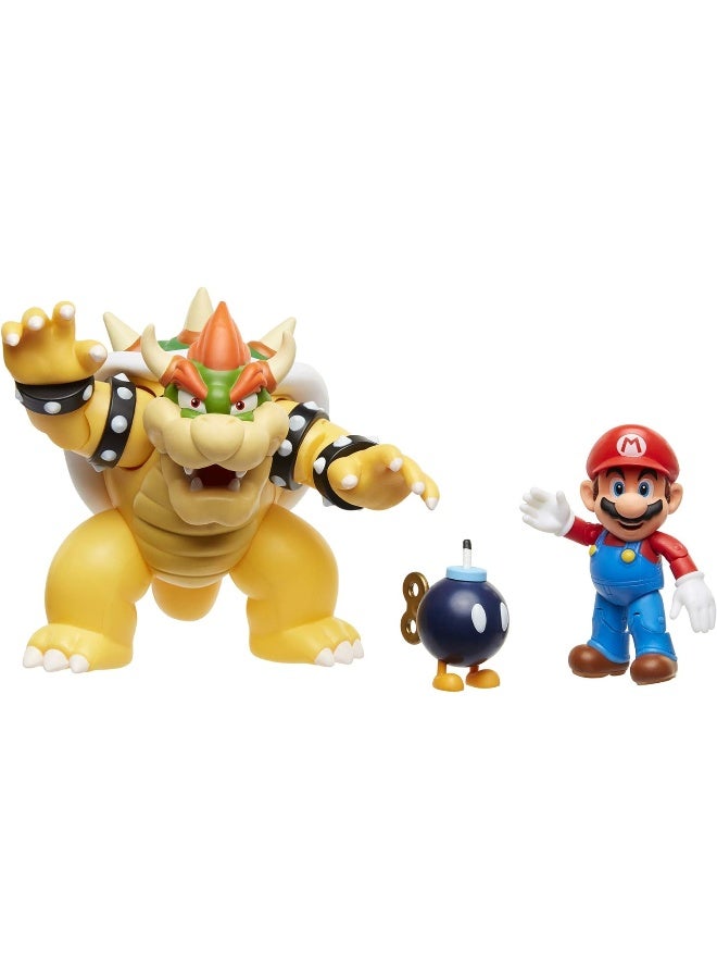 Super Mario Nintendo Super Mario Bowser Vs Super Mario Special Set  - Image 2