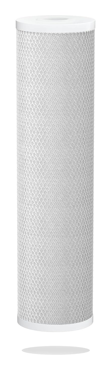 Ocean Drop 1 Micron 25 x 10 Whole House CTO Carbon Water Filter Cartridge Replacement for Countertop All Type of 3Stage Ro Filter Purifier System Pack of 1 - Image 1