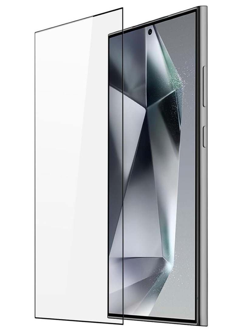Glass for Samsung Galaxy S25 Ultra Screen Protector Tempered Glass Full Glue Edge to Edge Protector Easy Installation for Sam Galaxy S25 Ultra - Image 1