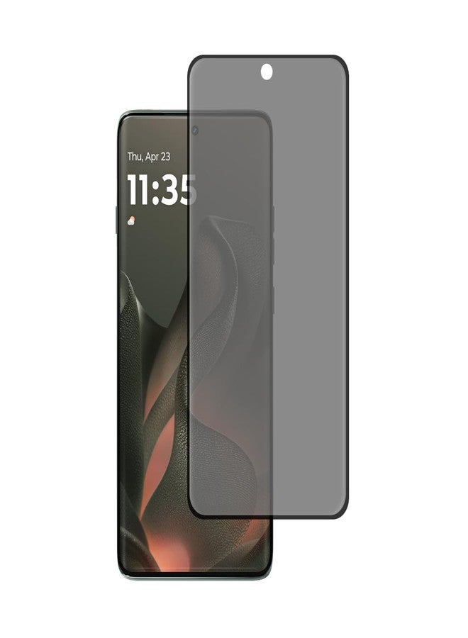 UPONEW 2 Pack for Motorola Moto Edge (2025) Privacy Anti-spy Protective Tempered Glass Screen Protector - Image 1