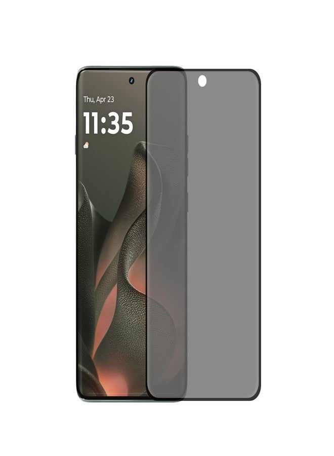 UPONEW 2 Pack for Motorola Moto Edge (2025) Privacy Anti-spy Protective Tempered Glass Screen Protector - Image 3