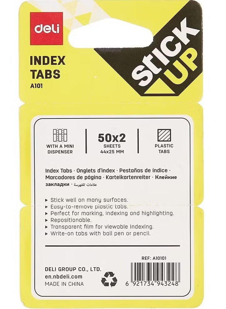 Deli 2-Pack Sign Here Sticker Multicolour - Image 3