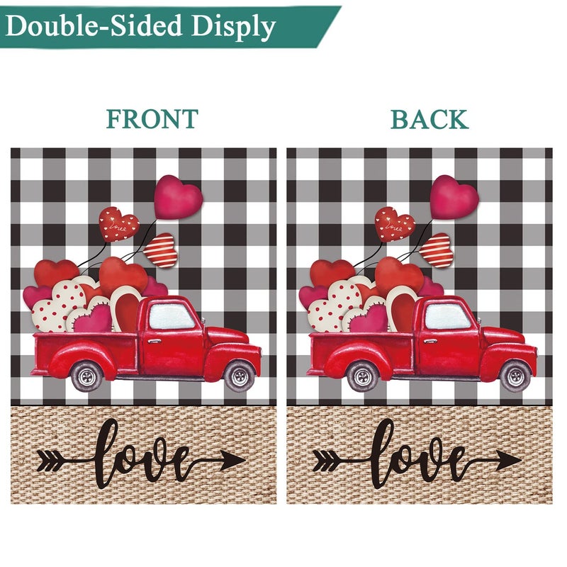 Pating Seasonal Garden Flags Set of 12 Double Sided 12 x 18 Inch Yard Flags,small garden flags for outside, Christmas Spring Seasonal Flags for Outdoor Decorations,Holiday Garden Flags for All Seasons - Image 4