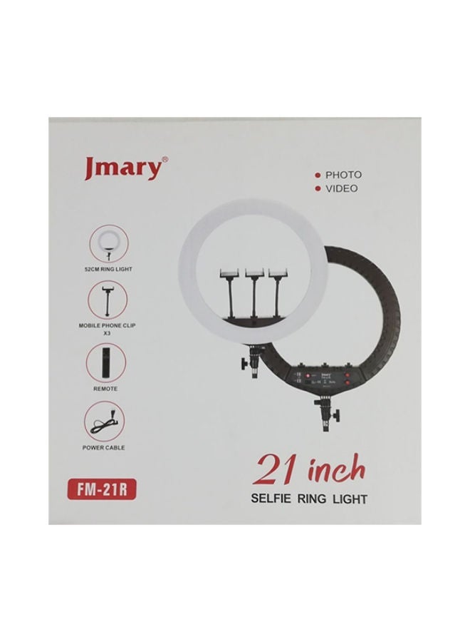 Jmary Selfie FM-21R 52Cm Ring Light 21 Inch With Remote - Image 3