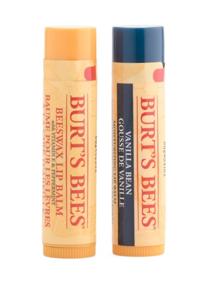 Burt's Bees 2pk Beeswax And Vanilla Bean Lip Balms - Image 3