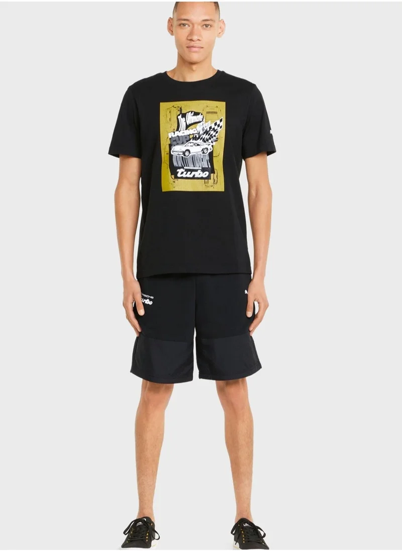 Porsche Porsche Sweat Shorts Athletic Bottoms
