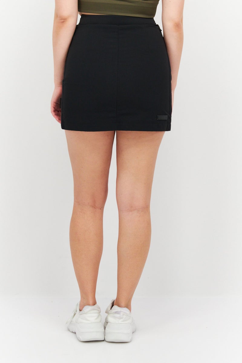 adidas Originals Women Sportswear Fit Solid Outdoor Skirt, Black  - Image 2