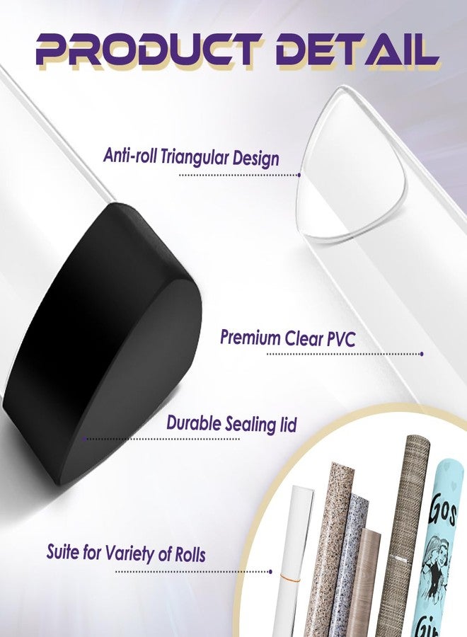 FROGIGO Playmat Tube Prism-Shaped for TCG Playmats - Non-Slip Play Mat Holder with Easy in/Out & Anti-Roll Design, Durable Mat Storage Case (1 Pcs, Black Cap) - Image 3
