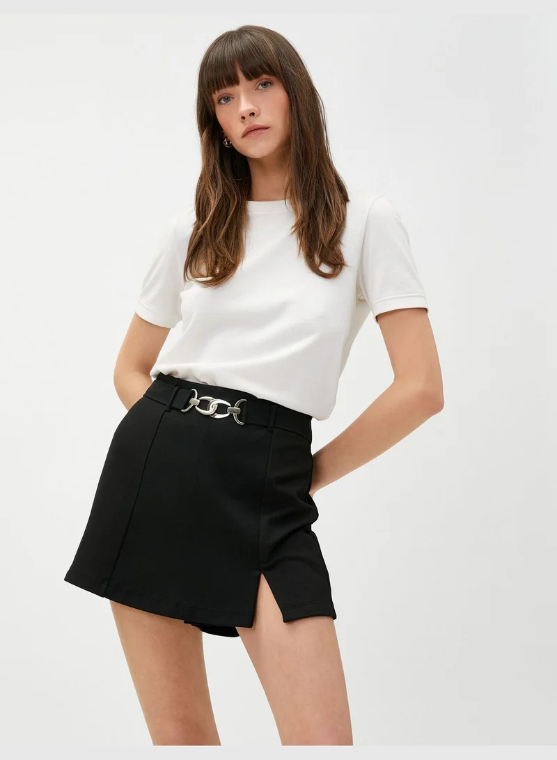 KOTON Waist Detail Mini Skort
