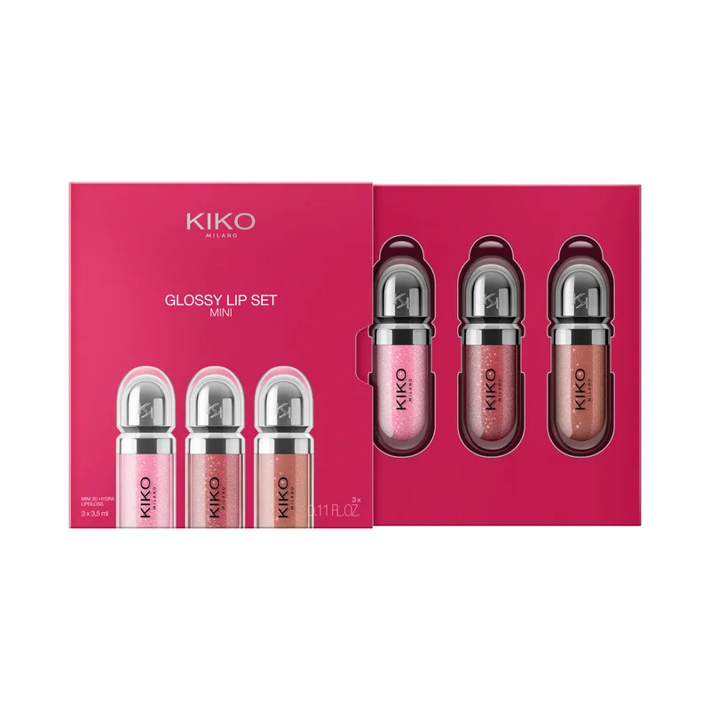 Kiko Milano  Glossy Lip Set Mini for Women | Best Price UAE