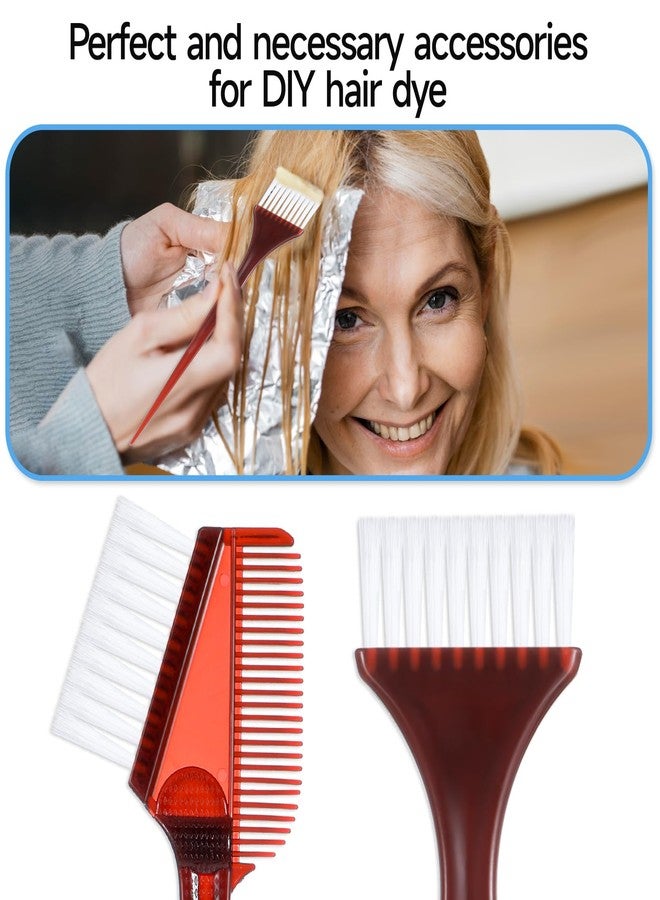 Sliverdew Professional Hair Color Brush Hair Dye Kit for Hair Tint Dying Coloring Applicator Hair Dye Brushes Tinting Comb for Students Women Salon Use Home DIY Dyeing - Image 5