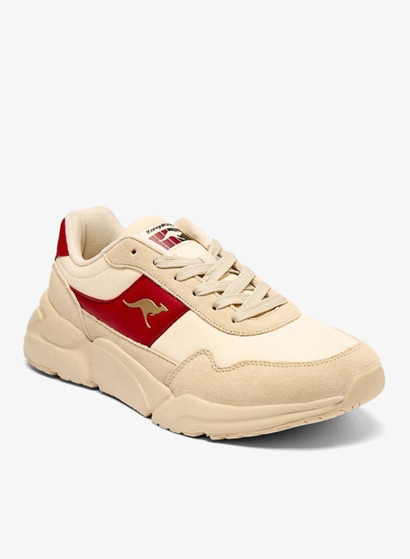 كانغاروس سنيكرز نسائي بألواح وإغلاق برباط - Image 1