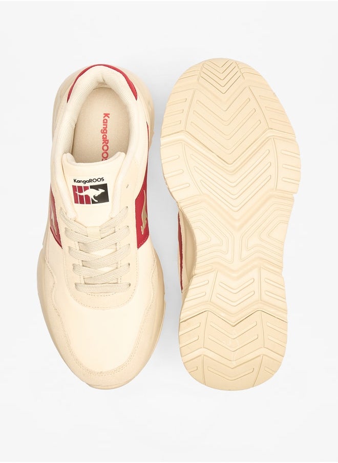 kangaROOS - Women's Panelled Sneakers with Lace-Up Closure - Image 1