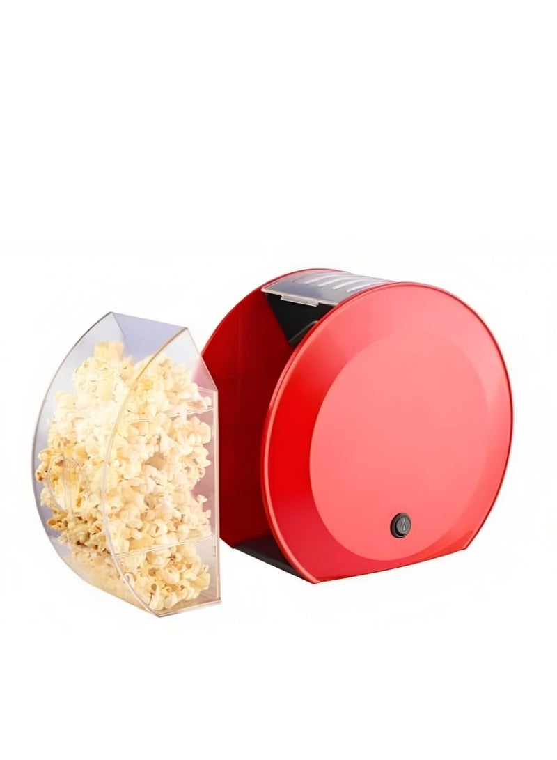 Home Master 1200W Electric Oil-Free Popcorn Maker - Modern Design and Easy to Use - Image 3