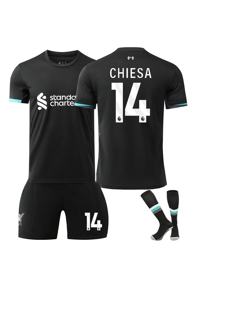 Taiahiro New children's adult football suit, breathable and quick-drying sports jersey, game training uniform.  - Image 1